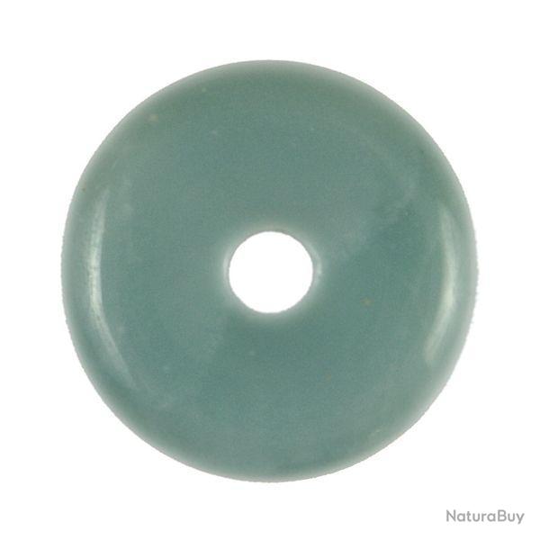 Donut Pi Chinois en amazonite pour pendentif 3 cm