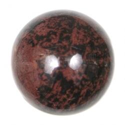 Sphère en obsidienne acajou 4 cm