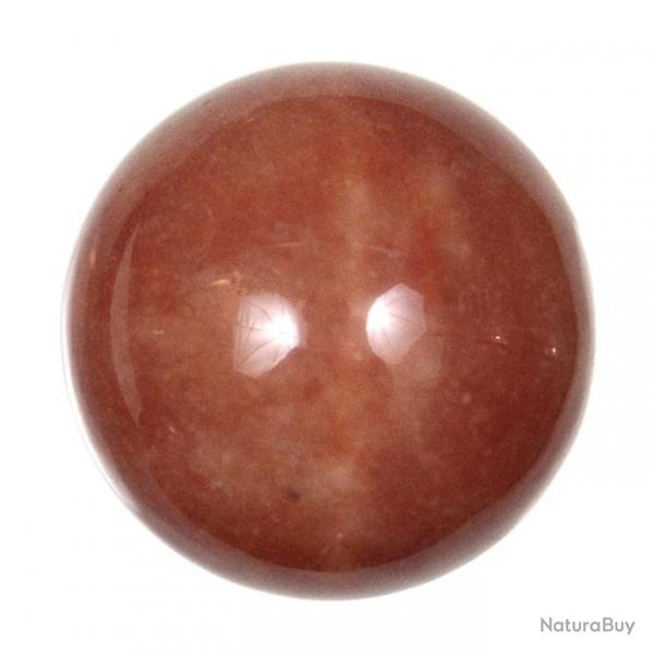 Sphre en aventurine rouge 4 cm