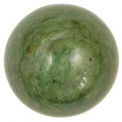 Sphère en fuschite verte 3 cm