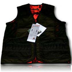 GILET CHASSE SAVANE REVERSIBLE 1269