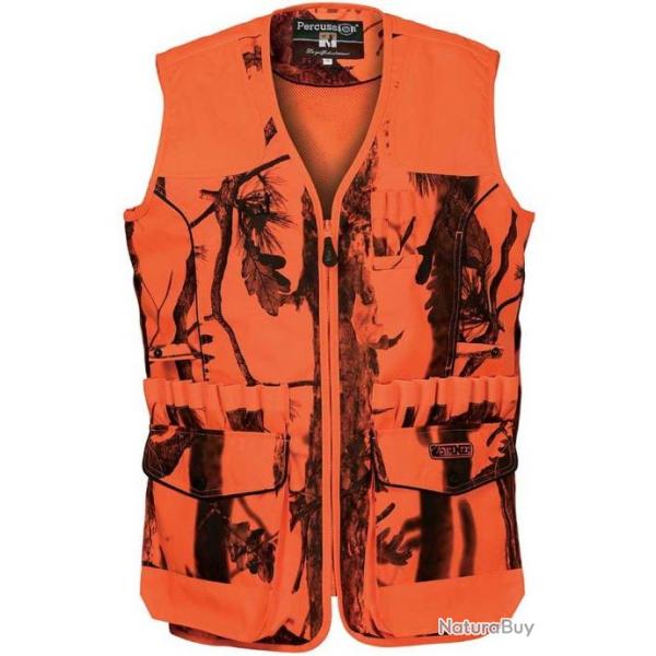 Gilet stronger GhostCamo B B orange PERCUSSION