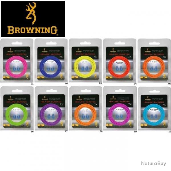 Promo: Elastique creux Browning Hollow Elastic N18 orange 3.10mm