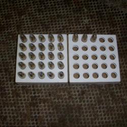 lot de 28 balles de 8mm étroit ( .315) type H-MANTEL de 12,9 g / 200 grs