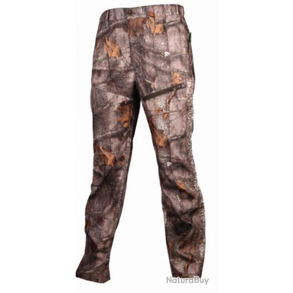 Pantalon De Chasse Enfant Treeland Ouverture Camo Forest