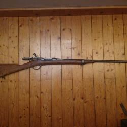 Fusil gras modifié chasse cal 24/65