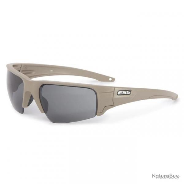 Lunettes de protection Crowbar Tan 2LS ESS - Coyote - Fum