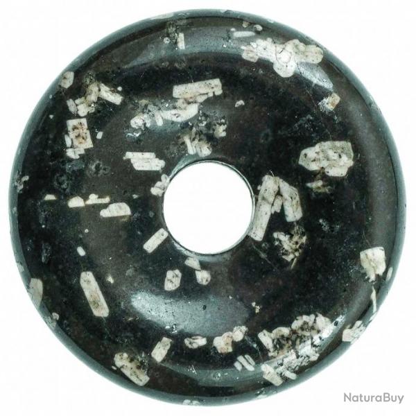 Donut Pi Chinois en porphyre grec pour pendentif 3 cm