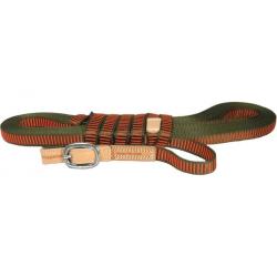 Longe Niggeloh En Cordura Imperméable Orange Fluo Largeur 20 MM