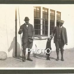 Pêche - Photo ancienne 1912