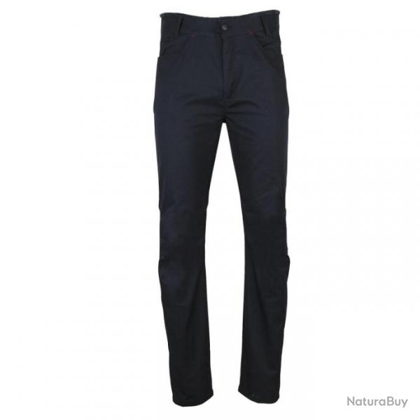 Pantalon de cuisine avec ceinture ponge LMA GRILL Noir 42