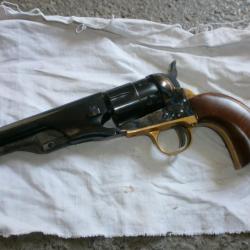 Colt 1860 Pietta Army Sheriff Calibre 44PN avec holster cuir Brauer