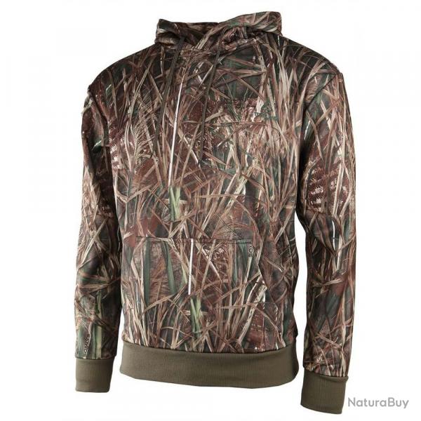 Sweat capuche enfant Treeland camo roseau T16A (Taille 16)