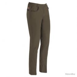 Pantalon femme Percussion savane stretch Taille