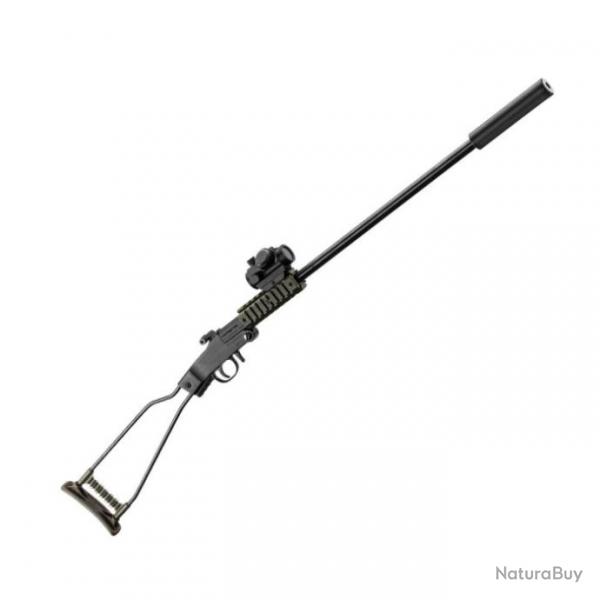 Pack carabine pliante Chiappa little badger avec point rouge 3 moa et silencieux - Cal. 22LR - 22 LR