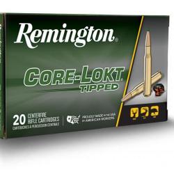 20 Cartouches Remington Core-Lokt Tipped - C/30-06 SRPG - 165 grains- New !!!