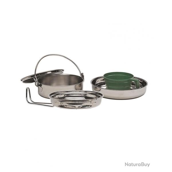 Kit cuisine acier inoxydable - 4 pices