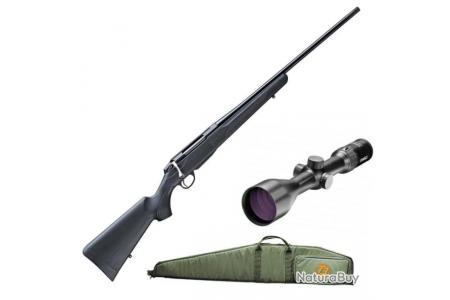 Pack Complet Carabine Tikka T1X Hunter 22LR + Lunette Burris Fullfield  3-9x40