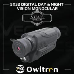 PROMO!! Owltron 5x32 200m Monoculaire de Vision Nocturne Numérique Infrarouge Binoculaire Jumelles