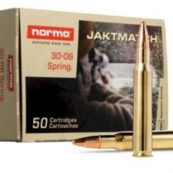Munitions NORMA 30-06 JAKTMATCH 9.7g / 150gr PAR 50