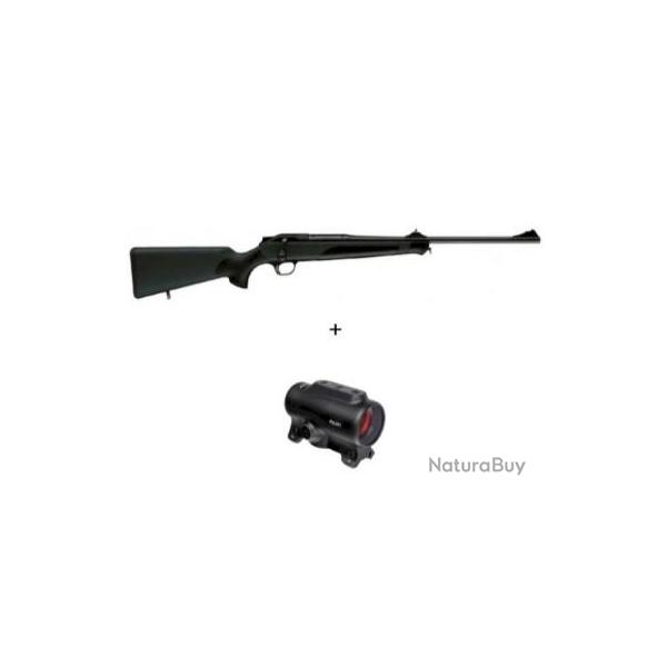 Pack Carabine Blaser R8 professional Black Edition Cal.9.3x62 58cm + point rouge blaser RD20