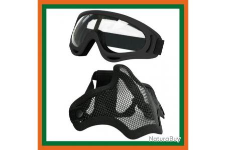 Masque airsoft hotsell lunette de vue