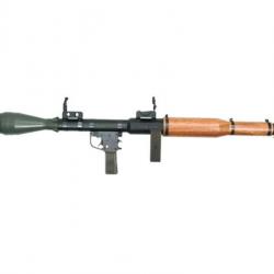 Réplique Airsoft lance roquette RPG-7 métal & faux bois-REP RPG-7 ROCKET LAUNCHER M203 40mm METAL Fa