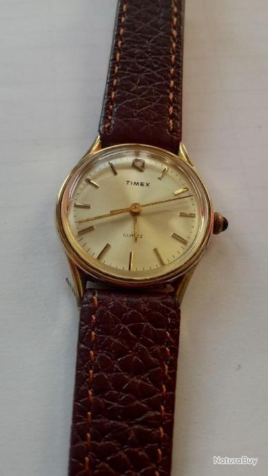 TIMEX MONTRE A QUARTZ MOUVEMENT JAPONAIS ANN E 80s Horlogerie