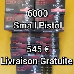 6000 amorces Small Pistol Fiocchi