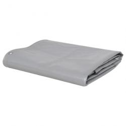 Bâche drap de camping protection jardin couverture remorque 2x3 m gris 02_0002234