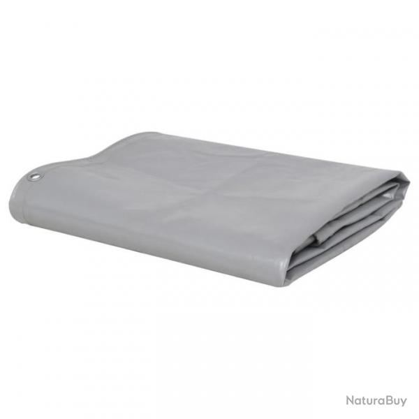 Bche drap de camping protection jardin couverture remorque 2x3 m gris 02_0002234