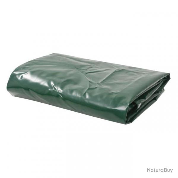 Bche 650 g/m 4x8 m couverture de camping protection jardin vert 02_0002253