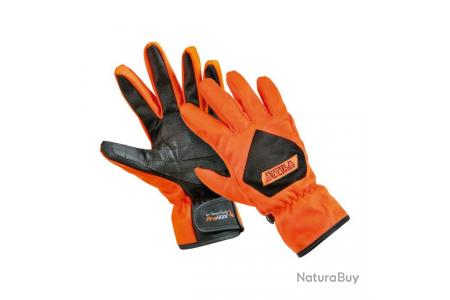 Gants De Traque Rapace Pro Hunt Verney Carron Orange/Noir