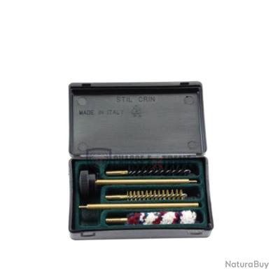 Trousse De Nettoyage Pour Pistolet Calibre .45 (11mm) HELIKON - Tige En Cuivre - Noire - Neuf