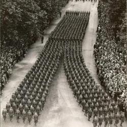 Militaria- Photo Victory Parade 8 juin 1946