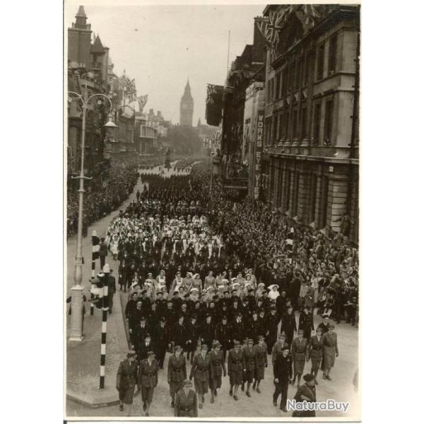 Militaria- Photo Victory Parade 8 juin 1946 ( N2 )
