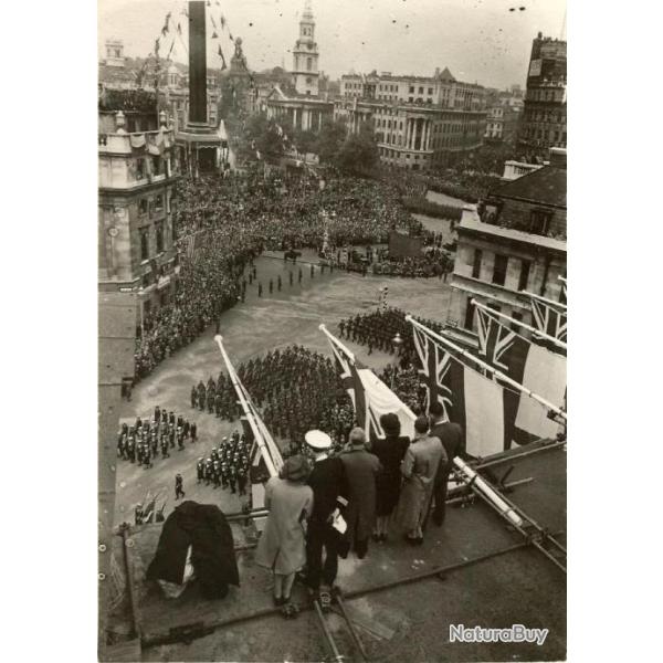 Militaria- Photo Victory Parade 8 juin 1946 ( N3 )