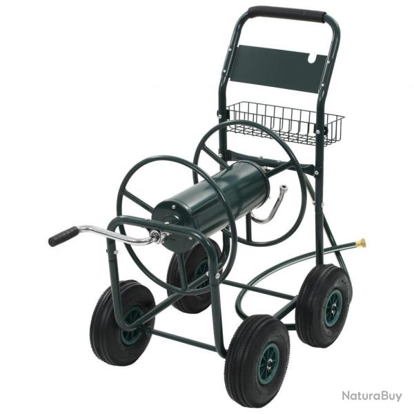 Chariot dvidoir avec connecteur de tuyau 1/2" 75 m acier 02_0003639
