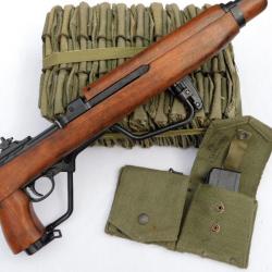 INDOCHINE +  ALGERIE : 10 PAIRES PORTE CHARGEURS MAS 49 + U.S. M.1 - TAP 1950-53 PARACHUTISTES #.2