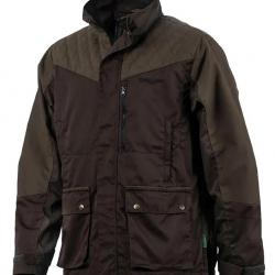 Veste De Chasse Treeland Baroudeur Canevas Marron