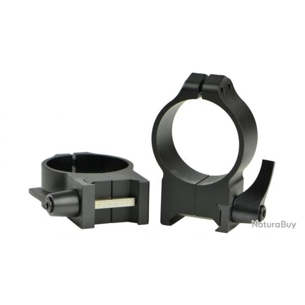 Colliers De Montage Medium En Acier Warne Amovibles A Levier 36 MM