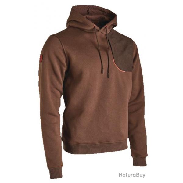 Sweat winchester Norwood marron manches longues