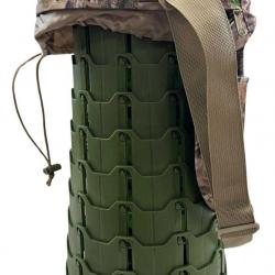 Siège de poste rétractable et réglable et housse camouflage