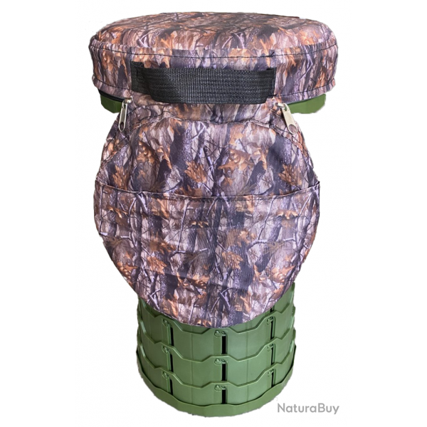 Sige de poste rtractable et rglable camouflage