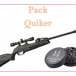 Pack Carabine Gamo 19.9J Quiker cal. 4,5 mm + 500 Plombs