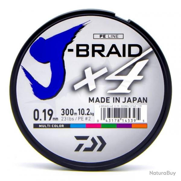 Daiwa Tresse J-Braid X4 300m 23lb