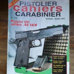 Lot de 28 revues Les cahiers du pistolier et du carabinier