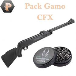 Pack Carabine 19,9J CF-X cal. 4,5 mm + 500 Plombs