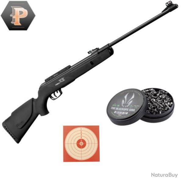 Pack Carabine GAMO 19,9J BIG CAT 1000-E IGT cal. 4,5 mm + Cibles + 500 Plomb