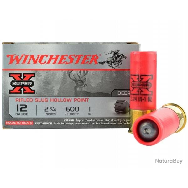 Cartouche Winchester Super X Slug calibre 12